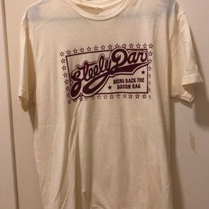 Steely Dan “Bring Back the Boston Rag” white t-shirt